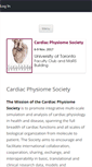 Mobile Screenshot of cardiacphysiome.org